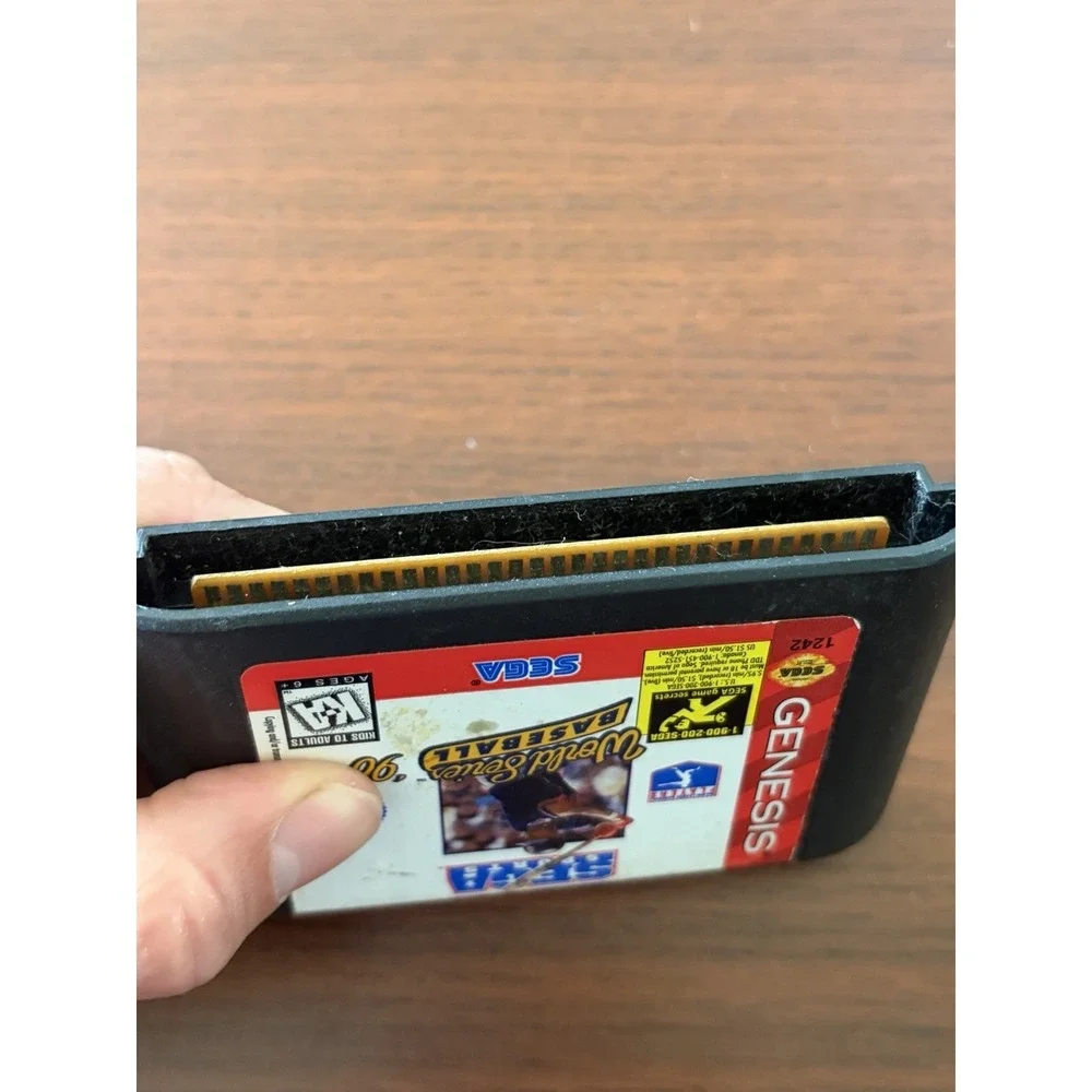 Sega Genesis‎ '96 World Series Baseball Cartridge 1996 Video Game Cart Only